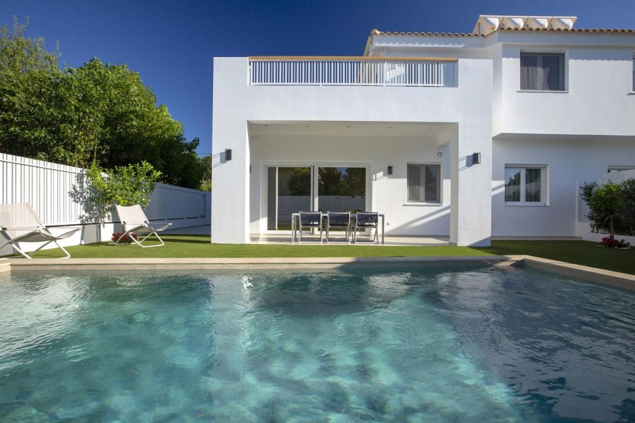 THE QUAD Luxury Villas Ligia Exterior foto