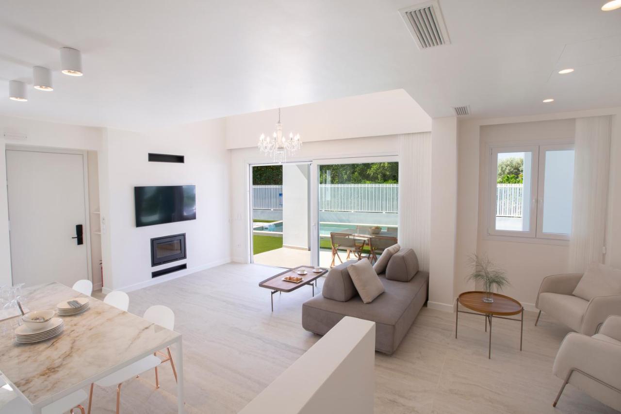 THE QUAD Luxury Villas Ligia Exterior foto